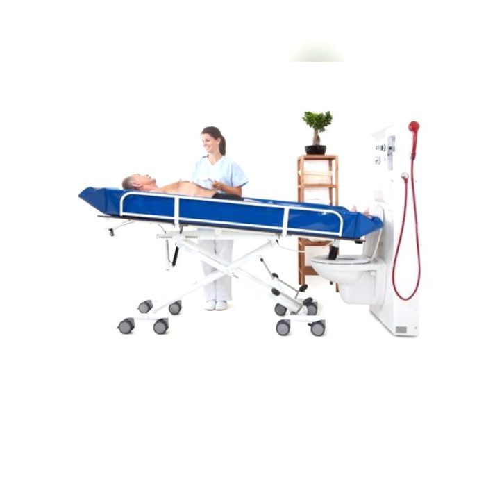 Height-Adjustable Shower Trolley 5
