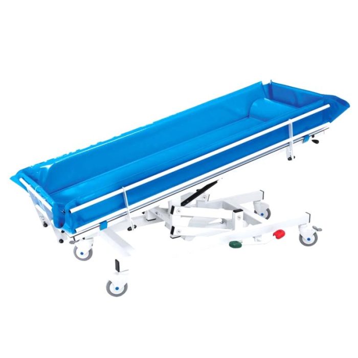 Height-Adjustable Shower Trolley 1