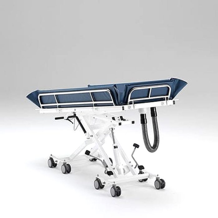 Height-Adjustable Shower Trolley 4