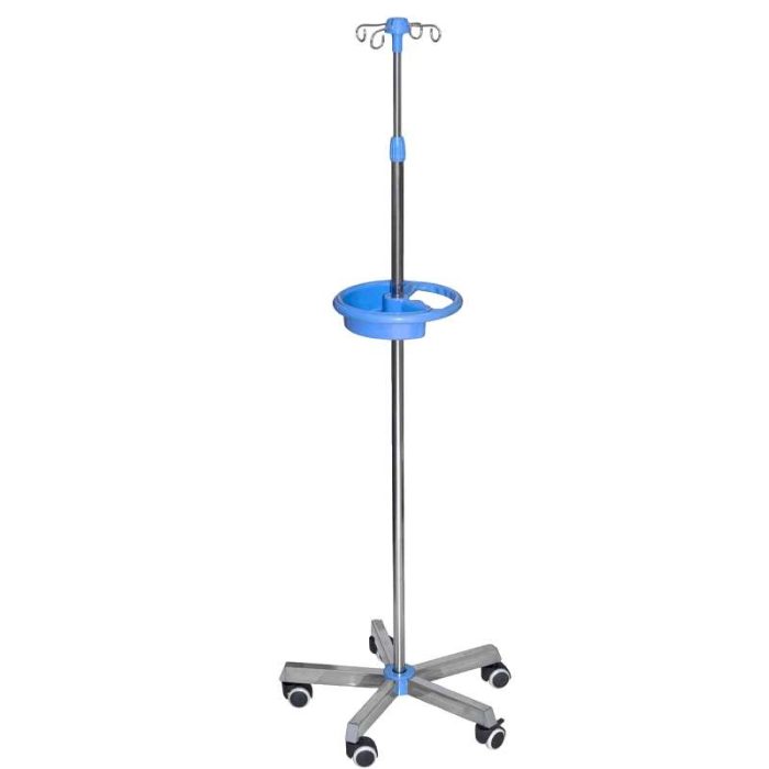 Iv Pole On Casters