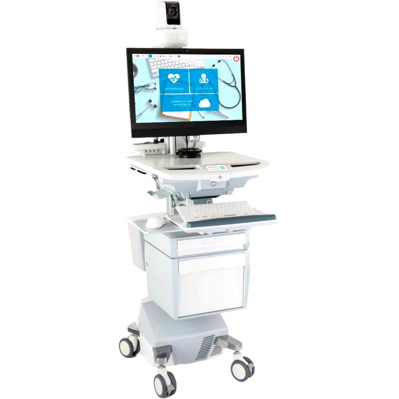 Durable Telemedicine Cart With Touchscreen Sale or Rent Near Me ...